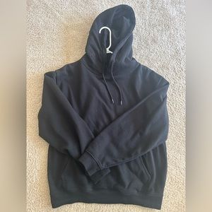 Fashion nova black hooded sweatshirt